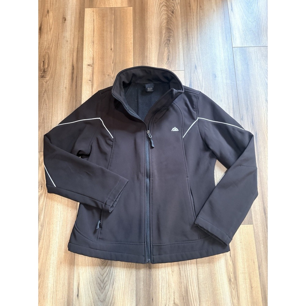 Snozu Women Black Medium Soft shell Performance fleece lined jacket